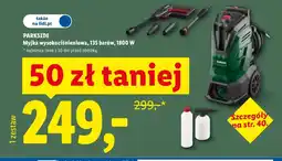 Lidl Myjka wysokociśnieniowa Parkside oferta