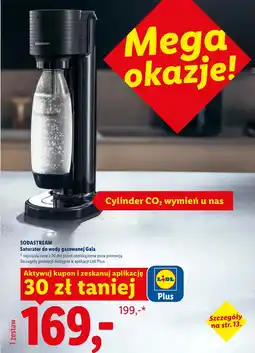 Lidl Saturator do wody Sodastream oferta