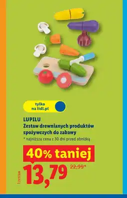 Lidl Zestaw do zabawy Lupilu oferta