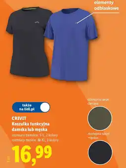 Lidl Koszulka damska Crivit oferta