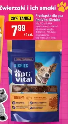 Polomarket Przekąska dla psa OptiVital Richies indyk oferta