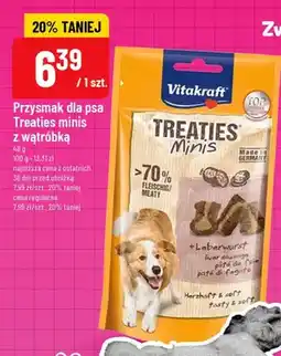 Polomarket Przysmak dla psa Vitakraft Treaties Minis z wątróbką oferta