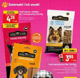 Polomarket Paski mięsne z drobiem Dog The King oferta