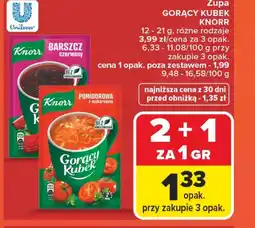 Carrefour Gorący kubek Knorr oferta