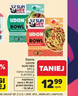 Carrefour Danie gotowe Sun Hee oferta