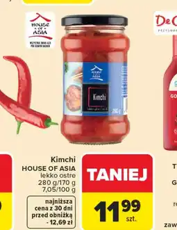 Carrefour Kimchi House of Asia oferta