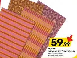 Bricomarche Dywan wewnętrzny/zewnętrzny 120x180cm różne wzory i kolory oferta