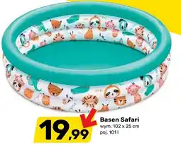 Bricomarche Basen Safari 102x25cm poj oferta