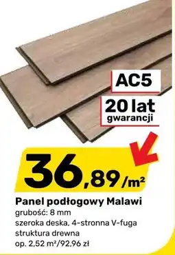 Bricomarche Panel podłogowy Malawi Swiss Krono AC5 oferta