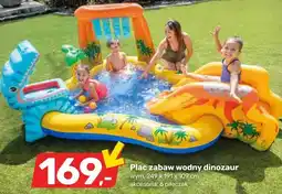 Bricomarche Plac zabaw wodny dinozaur 249x191x109cm akcesoria: 6 piłeczek oferta