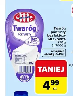 Carrefour Twaróg Mlekovita oferta