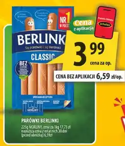 Arhelan Parówki Berlinki Classic Morliny oferta