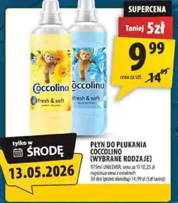 Arhelan Płyn do płukania Coccolino Fresh & Soft oferta