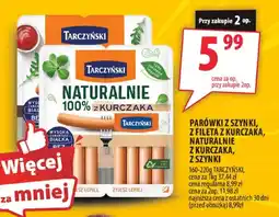 Arhelan Parówki z fileta z kurczaka Tarczyński Naturalnie oferta