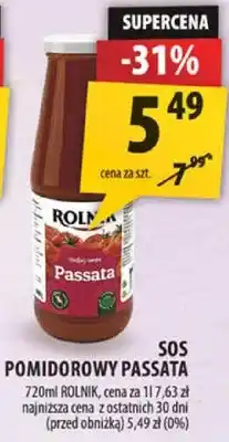 Arhelan Sos pomidorowy passata Rolnik oferta
