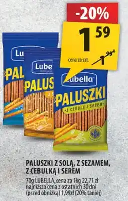 Arhelan Paluszki z Cebulką i Serem Lubella oferta