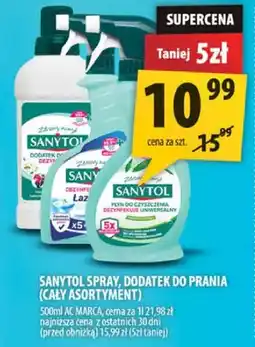 Arhelan Spray Sanytol dodatek do prania oferta