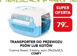 AquaelZOO Transporter do przewozu psów lub kotów Comfy Cosmos Sweet 59x33x32,5cm oferta