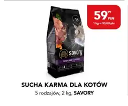 AquaelZOO Sucha karma dla kotów Savory oferta