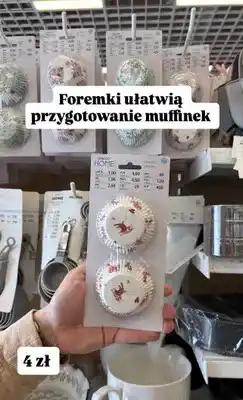 Pepco Foremki do muffinek Pepco Home 100szt oferta