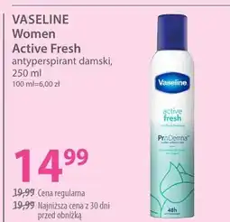 Hebe Antyperspirant damski Vaseline Women Active Fresh oferta