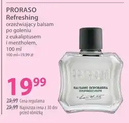 Hebe Orzeźwiający balsam po goleniu z eukaliptusem i mentolem Proraso Refreshing oferta