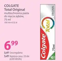 Hebe Pasta do zębów multiochronna Colgate Total Original oferta