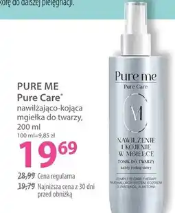 Hebe Nawilżająco-kojąca mgiełka do twarzy Pure Me Pure Care oferta
