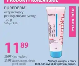 Hebe Oczyszczający peeling enzymatyczny Purederm oferta