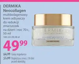 Hebe Multikolagenowy krem odżywczy do redukcji zmarszczek na dzień i noc 70+ Dermika Neocollagen oferta