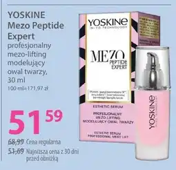 Hebe Profesjonalny mezo-lifting modelujący owal twarzy Yoskine Mezo Peptide Expert oferta