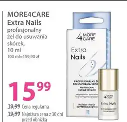Hebe Żel do usuwania skórek More4Care Extra Nails profesjonalny oferta