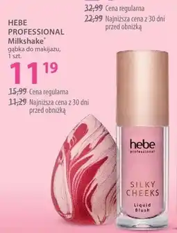 Hebe Gąbka do makijażu Hebe Professional Milkshake oferta