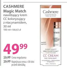 Hebe Nawilżający krem CC koloryzujący z niacynamidem Cashmere Magic Match oferta