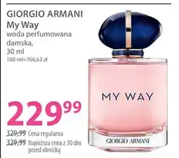 Hebe Woda perfumowana damska Giorgio Armani My Way oferta