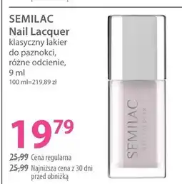 Hebe Klasyczny lakier do paznokci Semilac Nail Lacquer oferta