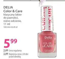 Hebe Lakier do paznokci Delia Color & Care klasyczny oferta