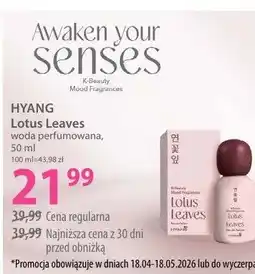 Hebe Woda perfumowana Hyang Lotus Leaves oferta