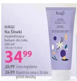 Hebe Wygładzający balsam do ciała Hagi Na Śliwki oferta