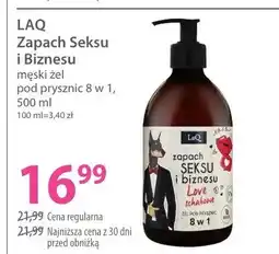 Hebe Męski żel pod prysznic 8 w 1 LaQ Zapach Seksu i Biznesu oferta