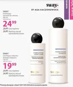 Hebe Nawilżająca odżywka dodająca objętości Sway. by Aga Kaczorowska oferta