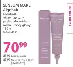 Hebe Kwasowo-enzymatyczny peeling do każdego rodzaju skóry głowy Sensum Mare Algohair oferta