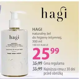 Hebe Naturalny żel do higieny intymnej Hagi oferta