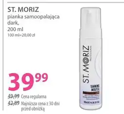 Hebe Pianka samoopalająca dark St. Moriz oferta
