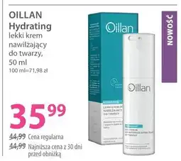 Hebe Lekki krem nawilżający do twarzy Hydrating Oillan oferta