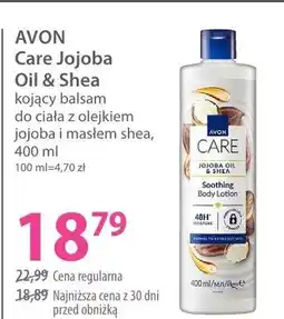 Hebe Kojący balsam do ciała z olejkiem jojoba i masłem shea Avon Care Jojoba Oil & Shea oferta