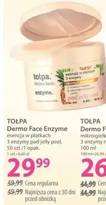 Hebe Esencja w płatkach 3 enzymy pad jelly peel Tołpa Dermo Face Enzyme oferta