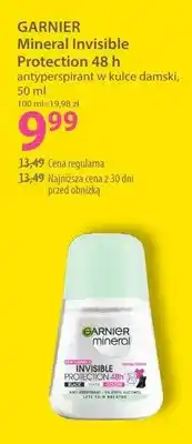 Hebe Antyperspirant w kulce damski Garnier Mineral Invisible Protection 48h oferta