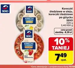 Carrefour Koreczki śledziowe Seko oferta