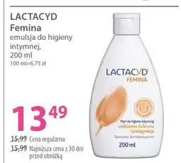 Hebe Emulsja do higieny intymnej Lactacyd Femina oferta